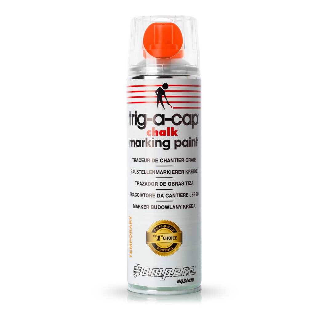 Obrázok výrobku: A.M.P.E.R.E. Krieda sprej trig-a-cap® krieda, 500 ml, 12 ks/balenie, oranžová