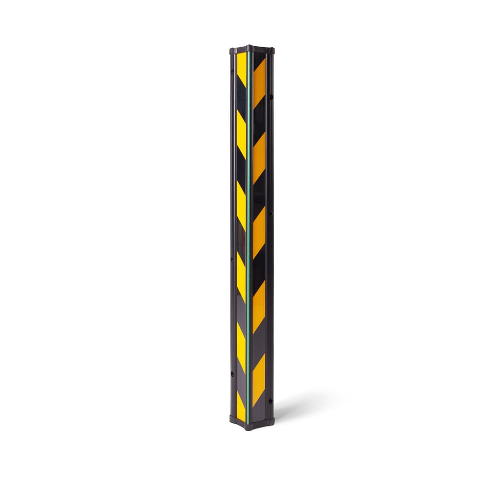 Číslo obrázka výrobku 2: A.M.P.E.R.E. Ochrana proti nárazu pre hrany, uholníkový tvar, na montáž, v × d 84 × 900 mm
