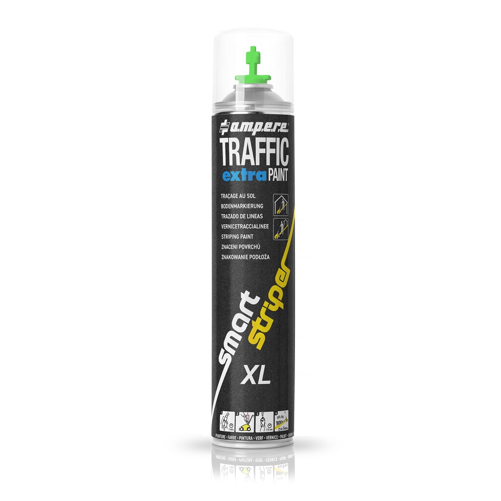 Obrázok výrobku: A.M.P.E.R.E. Farba na podlahové značenie TRAFFIC extra Paint® XL 0,75 l, zelená