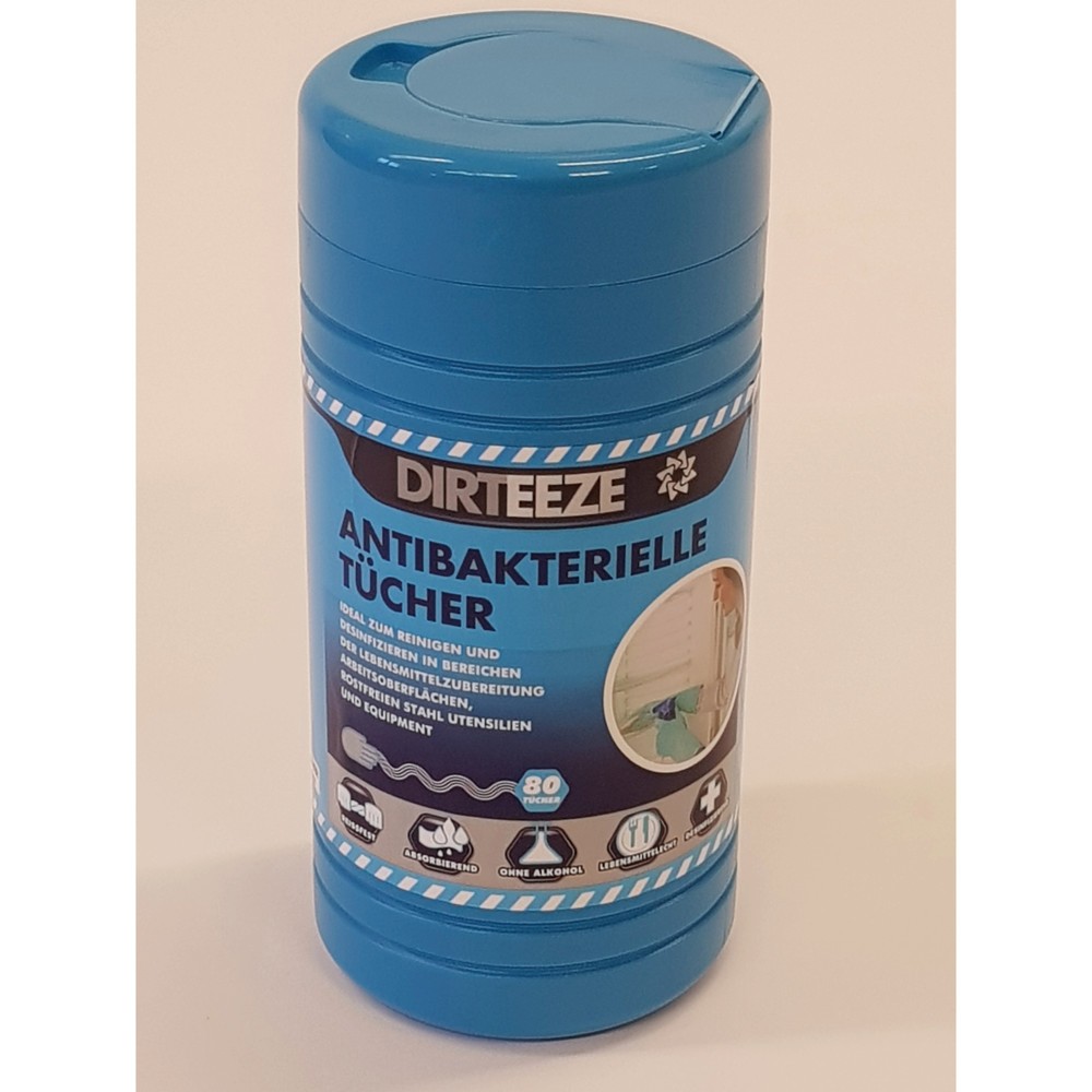 Číslo obrázka výrobku 1: Antibakteriálne utierky, 8 plechoviek s 80 utierkami