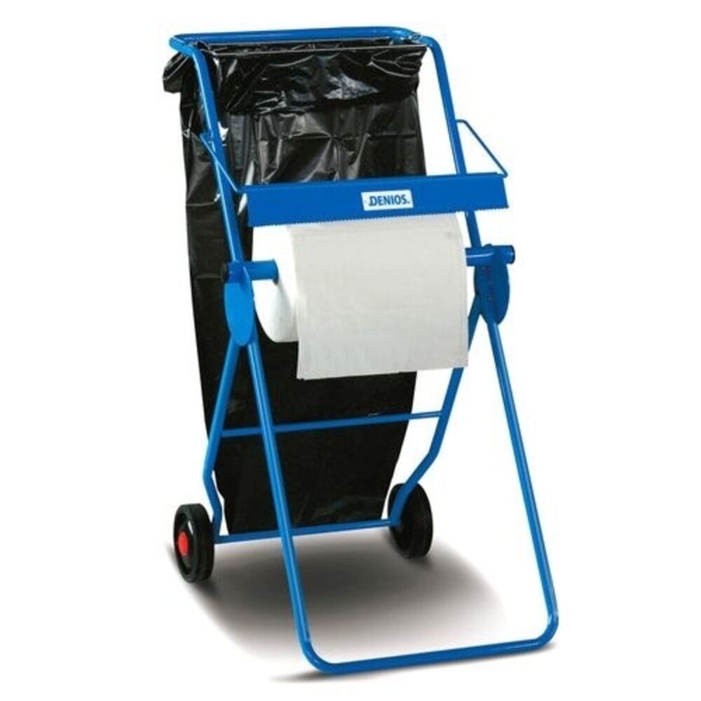 Obrázok výrobku: Odvíjací stojan DENSORB pre kolieska z absorpčného rúna DENIOS do 40 cm s upevňovacím rámom