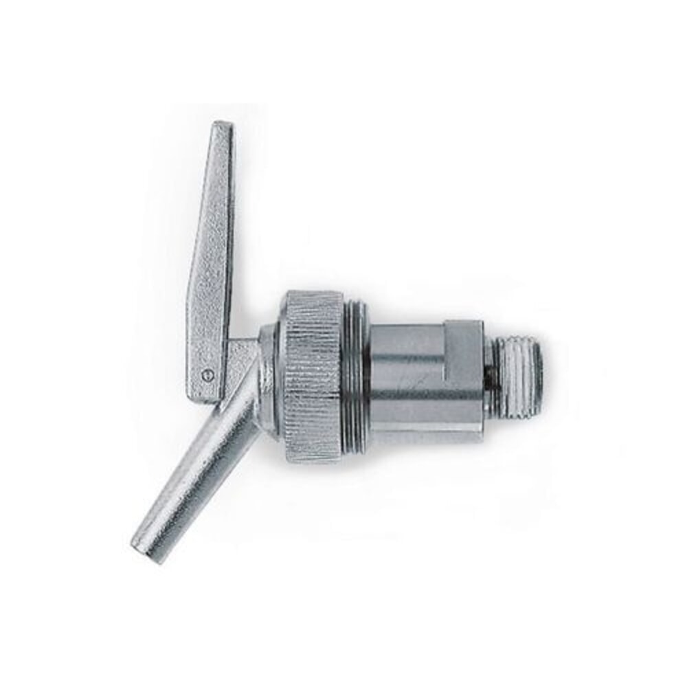 Číslo obrázka výrobku 1: Denios samouzatvárací jemný dávkovací kohútik z nehrdzavejúcej ocele, závit Ø 3/4 palca