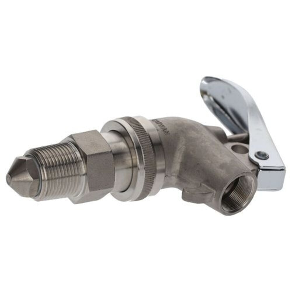 Obrázok výrobku: Denios samouzatvárací nerezový výdajný kohútik, závit Ø 3/4 palca