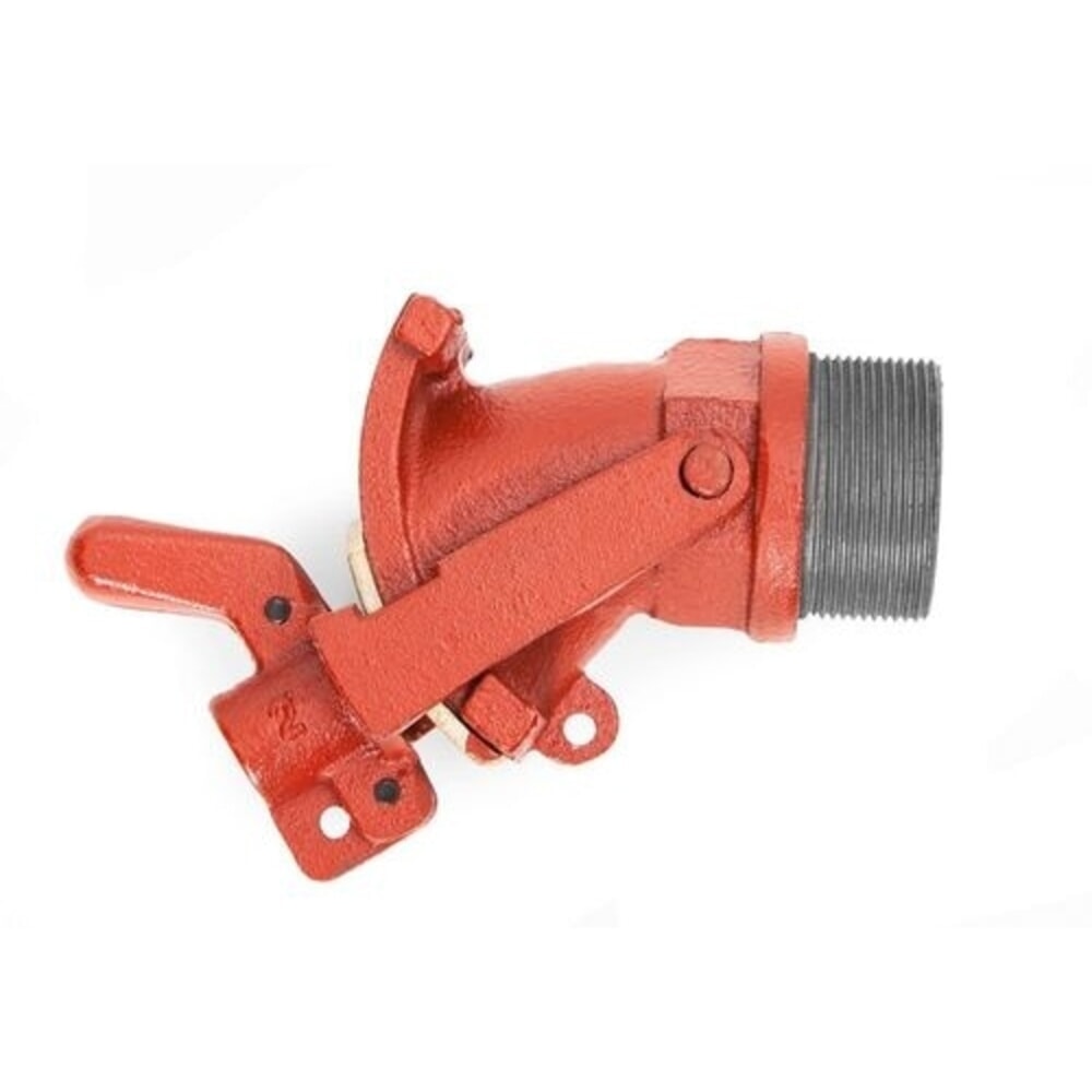 Obrázok výrobku: Denios sudový kohútik z liatiny s mosadznou uzatváracou doskou, závit Ø 2 palce