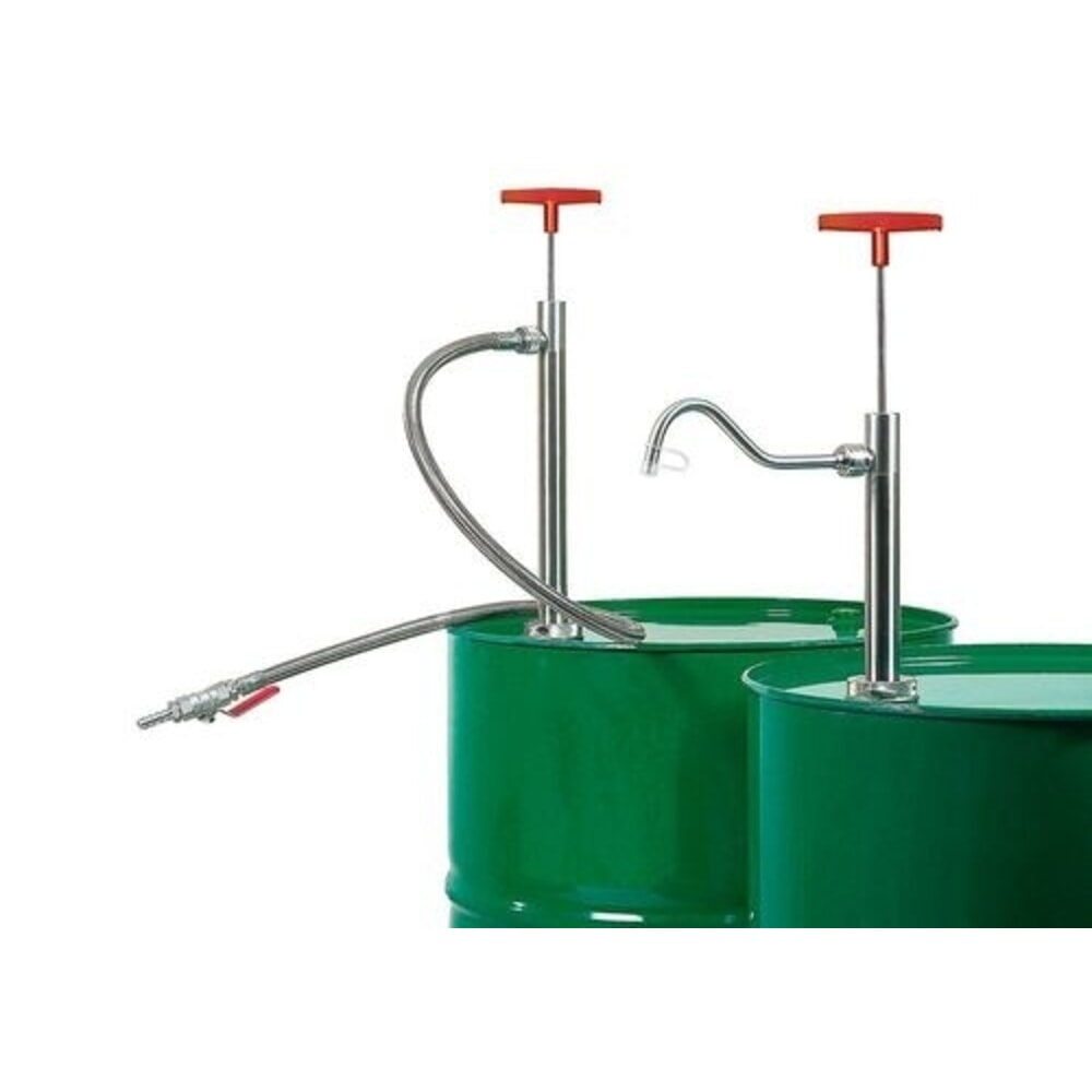 Číslo obrázka výrobku 1: Denios sudové čerpadlo z nehrdzavejúcej ocele s výpustným kolenom, hĺbka ponoru 910 mm