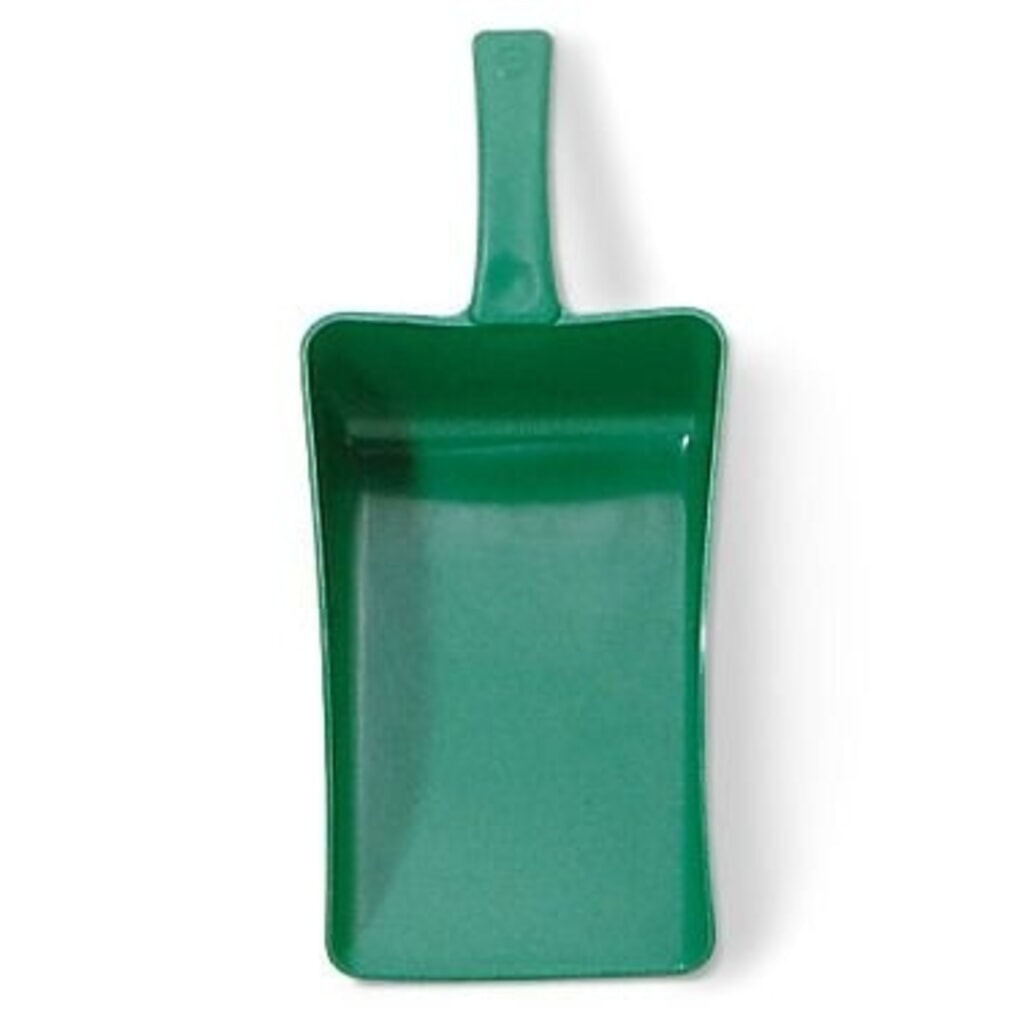 Obrázok výrobku: Denios ručná lopata z polypropylénu (PP), rozmer lopaty 110 × 250 mm