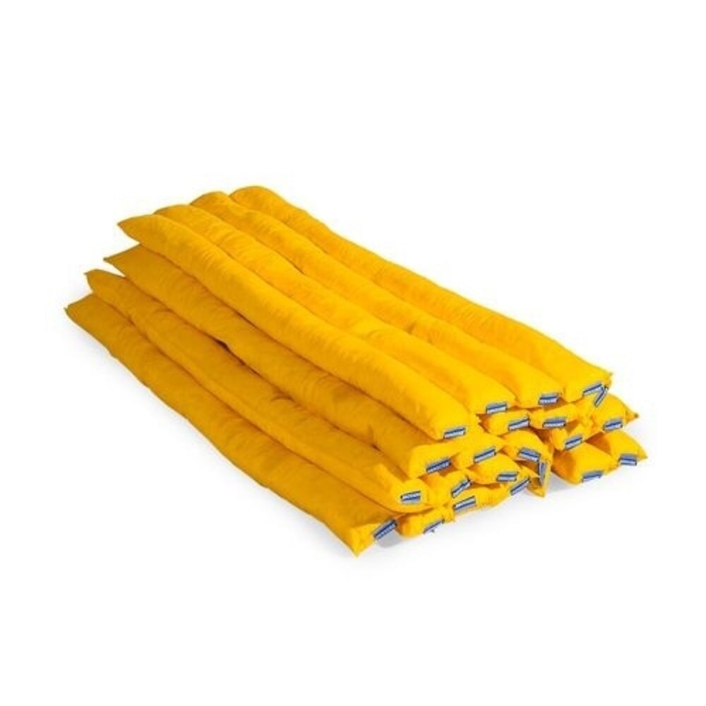 Číslo obrázka výrobku 1: Denios sorpčné hady z netkanej textílie DENSORB, vyhotovenie špeciálne, dĺžka 3 m, 4 kusov