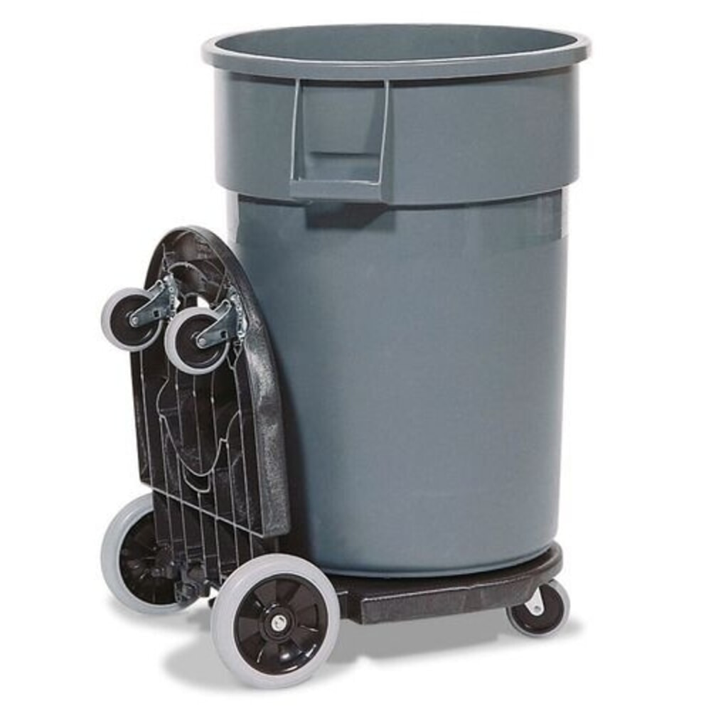 Obrázok výrobku: Denios kontajner na druhotné suroviny, zásobný a odpadový vozík DENSORB s 2 nádobami (120 a 170 l)