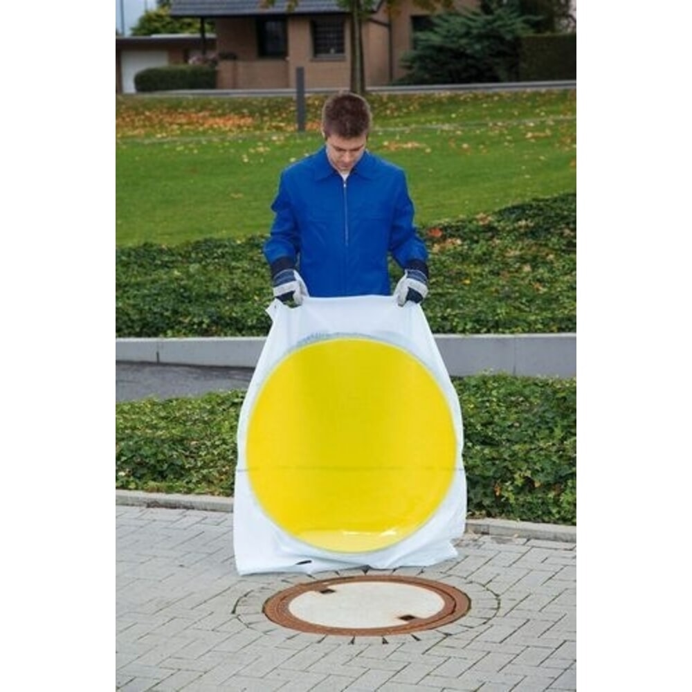 Obrázok výrobku: Denios kanálová ochrana utesňovacia rohož, okrúhla, výška 8 mm, Ø 450 mm