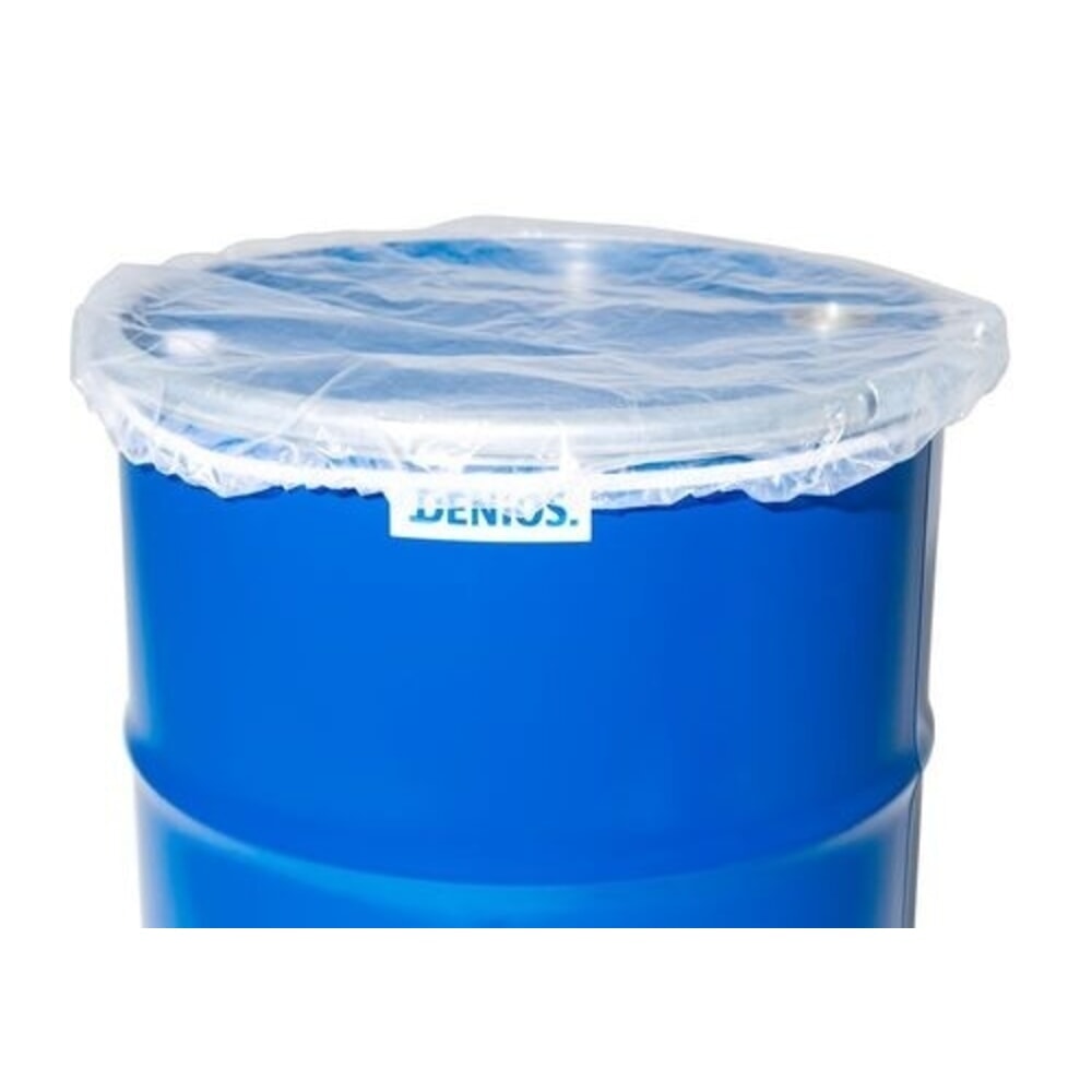 Číslo obrázka výrobku 1: Kryt na sudy DENIOS s priemerom do 620 mm, priehľadný, 10 kusov