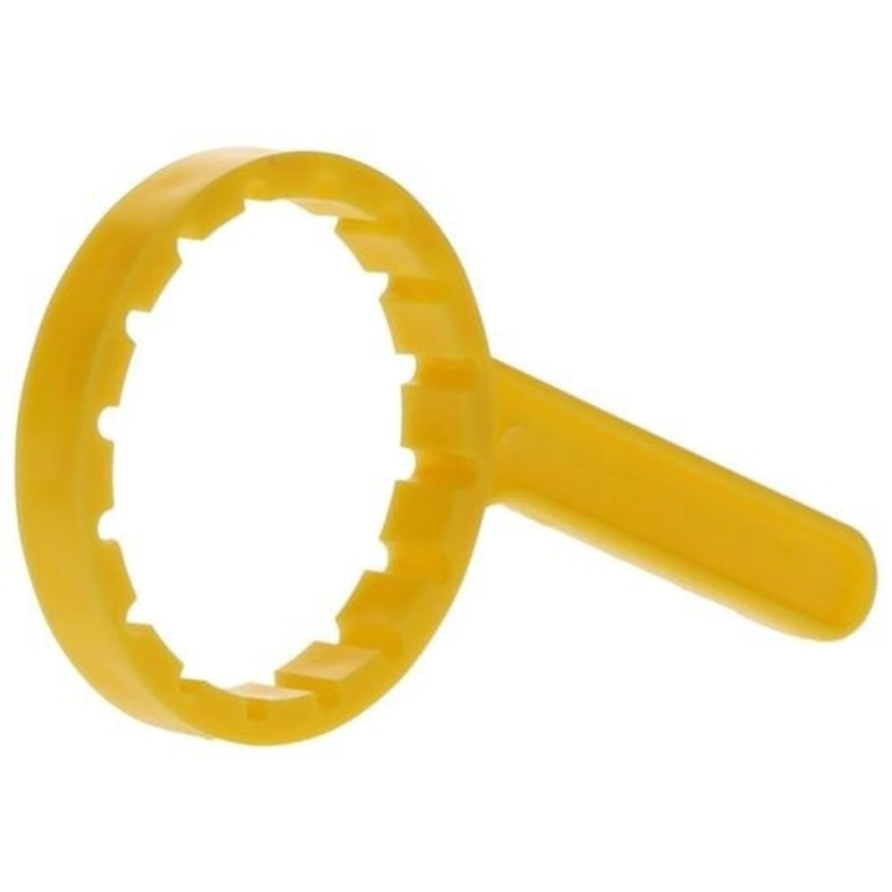 Číslo obrázka výrobku 1: Denios otvárač na skrutkové veká DIN70 , plastový prstencový kľúč DN70