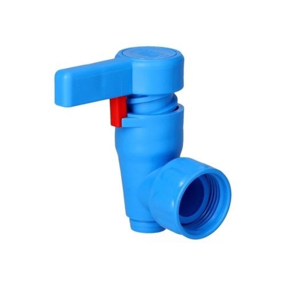 Číslo obrázka výrobku 1: Vypúšťací kohútik DENIOS pre priestorovo úsporné a weithalskanister, krátky