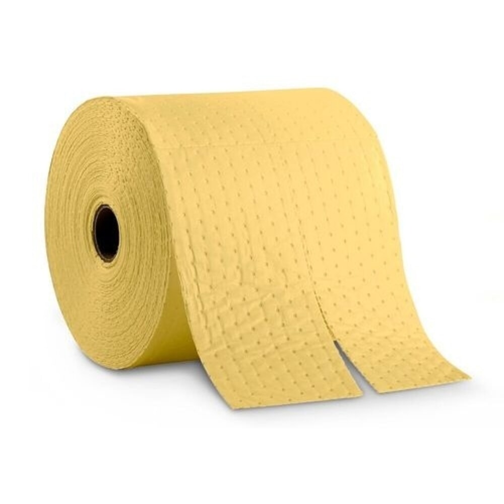 Obrázok výrobku: Denios sorpčná rola z netkanej textílie DENSORB Economy Triple, špeciálna, ľahká, 38 cm × 45 m, 1 kus