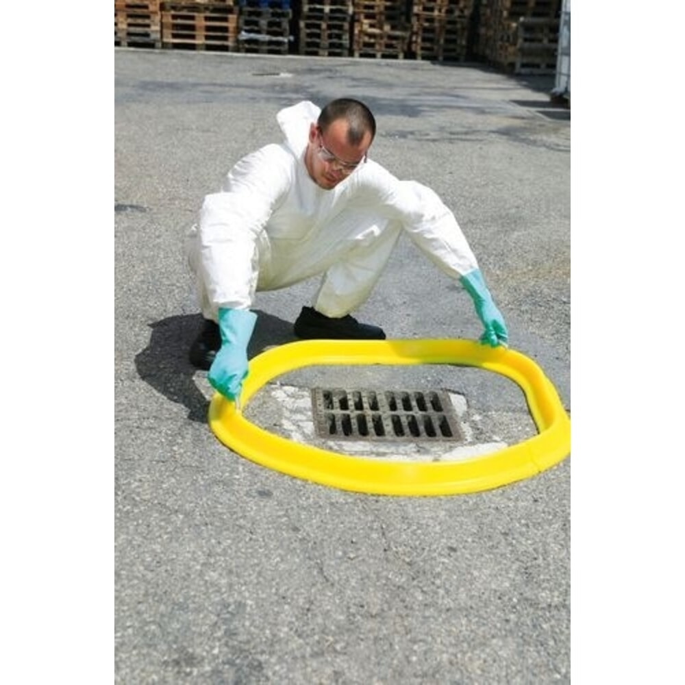 Číslo obrázka výrobku 1: Denios kanálová ochrana – flexibilná uzatváracia bariéra v tvare hada, dĺžka 2 000 mm, výška 100 mm