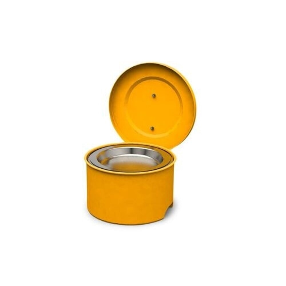 Obrázok výrobku: Denios čistič drobných dielov FALCON z lakovanej ocele s ponorným sitom, 4 l