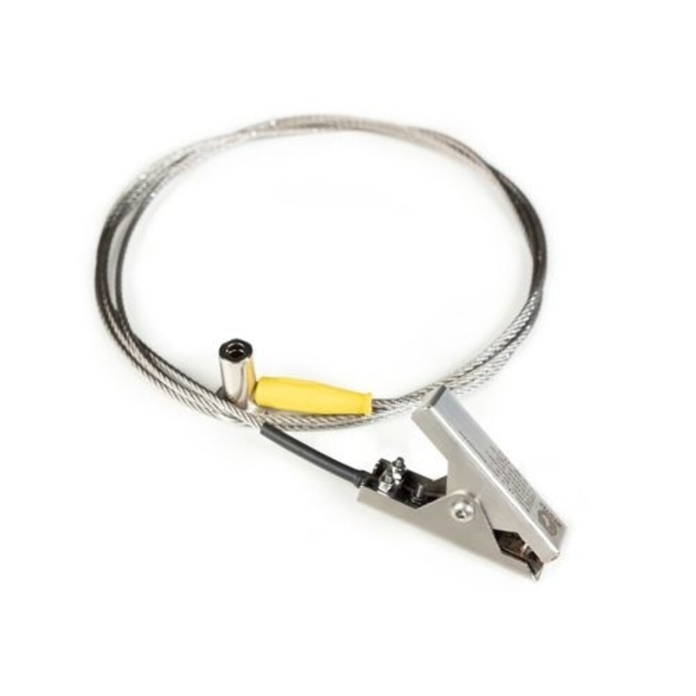 Číslo obrázka výrobku 1: Denios uzemňovací kábel s rýchlospojkou pre nádoby FALCON