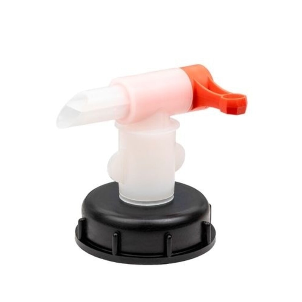 Číslo obrázka výrobku 2: Denios vypúšťací kohút pre plastové nádoby H 71, závit Ø 72 mm