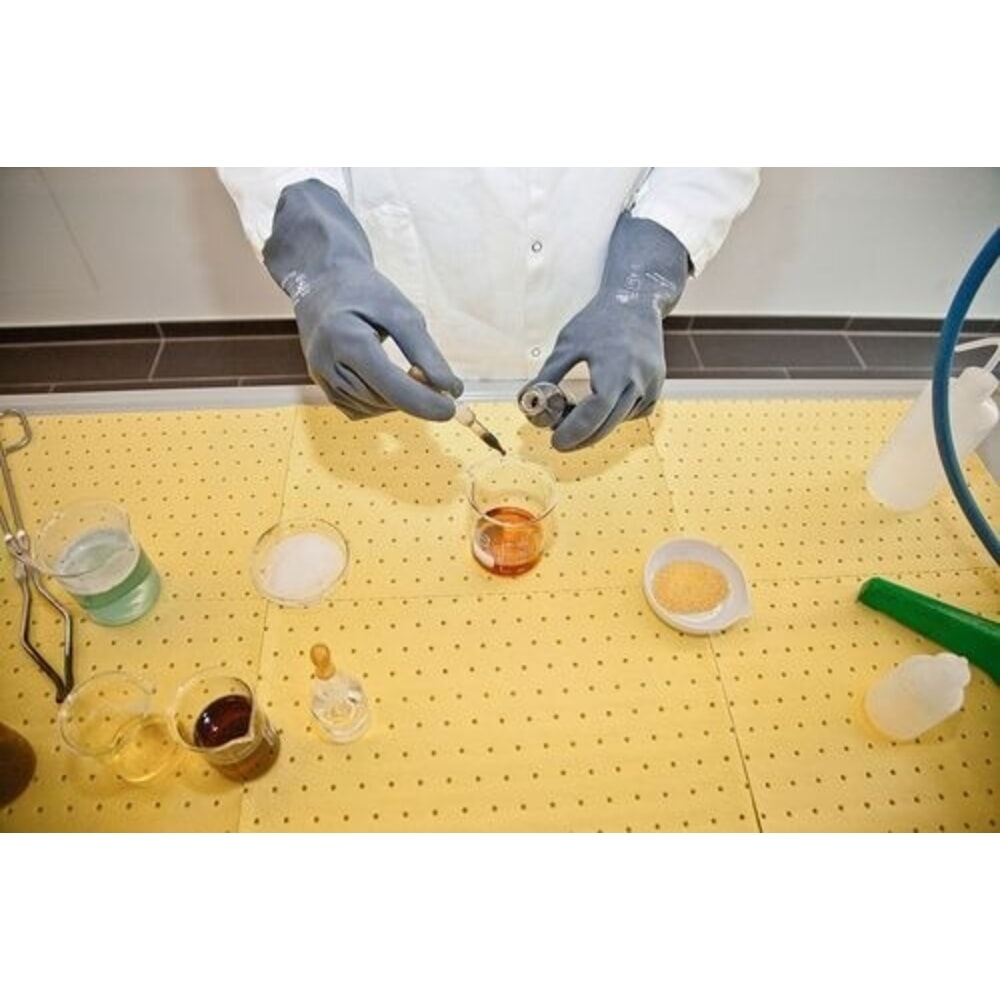 Číslo obrázka výrobku 2: Denios sorpčná rola z netkanej textílie DENSORB Economy Triple, špeciálna, ľahká, 38 cm × 45 m, 1 kus