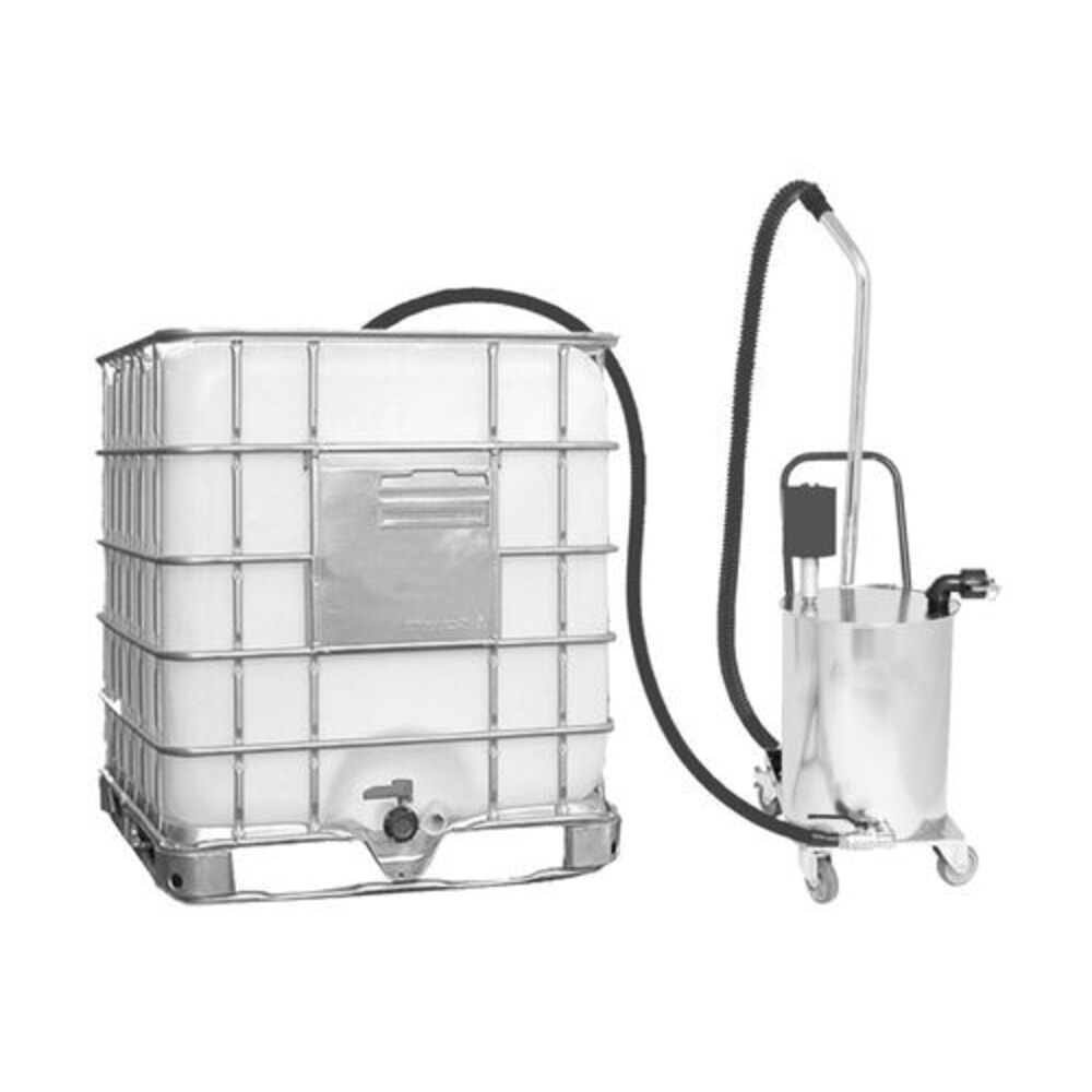 Číslo obrázka výrobku 2: Denios čerpadlový vysávač PressOut s Venturiho pumpou a obmedzovačom plniaceho objemu