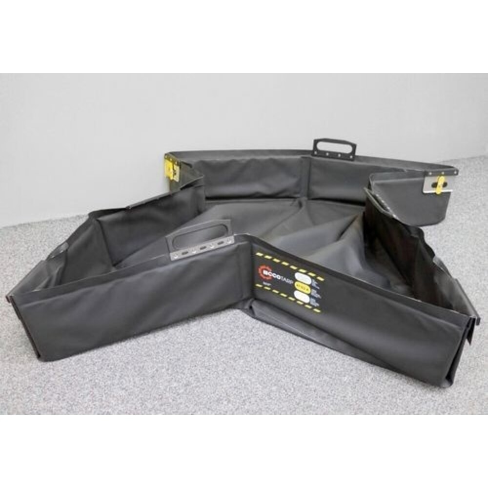 Číslo obrázka výrobku 2: Denios skladacia opakovane použiteľná záchytná vaňa z plastu, antistatická, záchytný objem 210 l, v × š × h 225 × 840 × 1240 mm