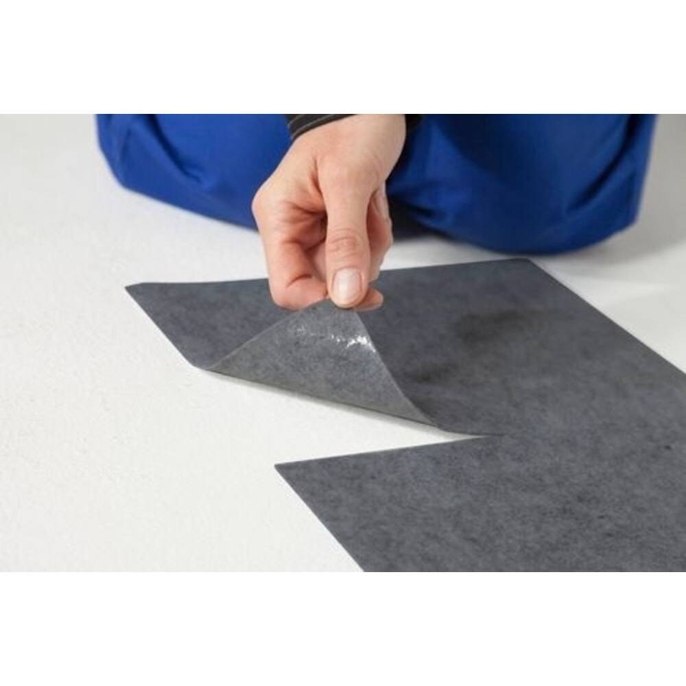 Číslo obrázka výrobku 3: Denios podlahová ochranná rola DENSORB Professional z absorpčného rúna, s PE vrstvou, 80 cm × 15 m