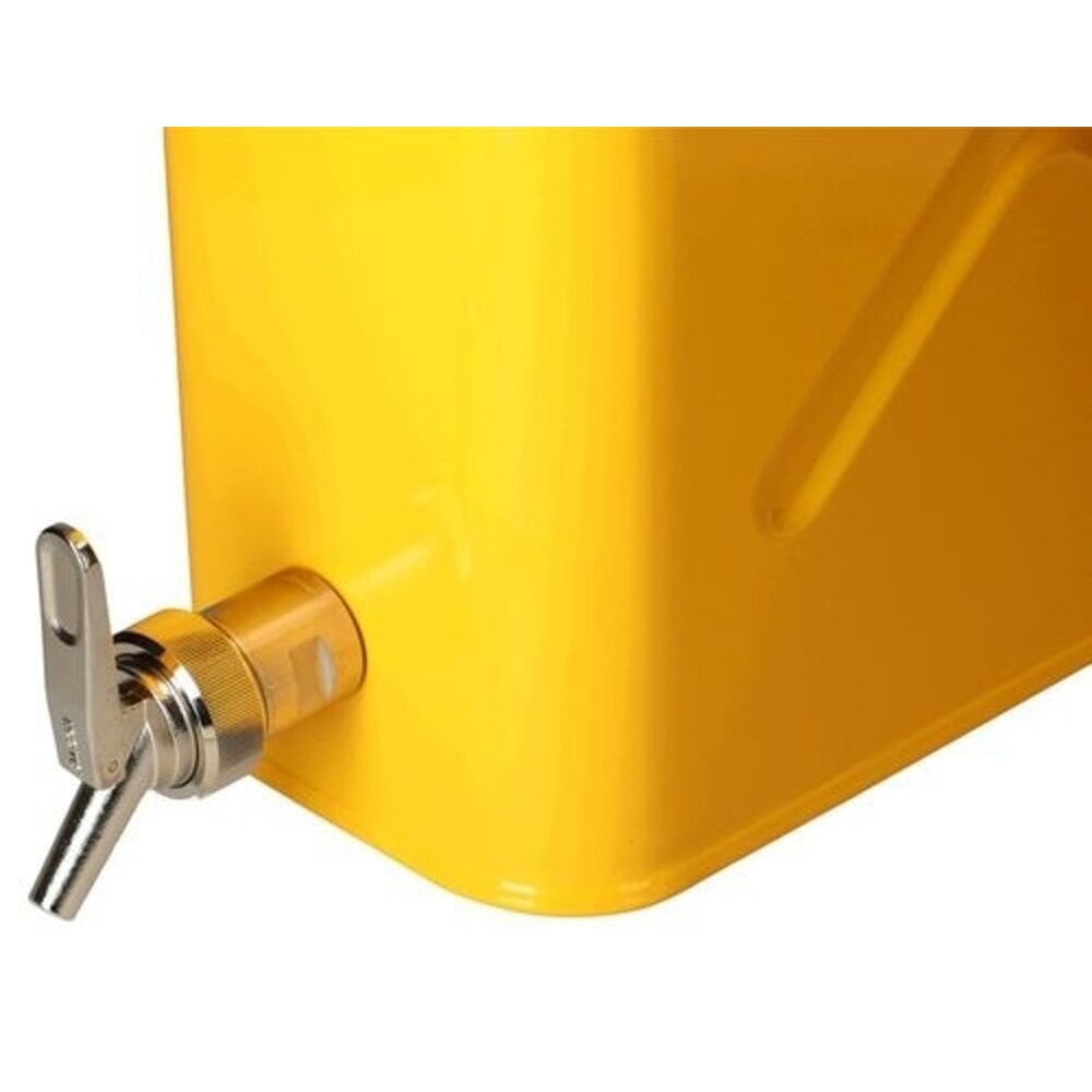 Číslo obrázka výrobku 2: Denios bezpečnostný kanister FALCON, vyrobený z lakovanej ocele, jemný dávkovací kohút, EPDM, 20 l