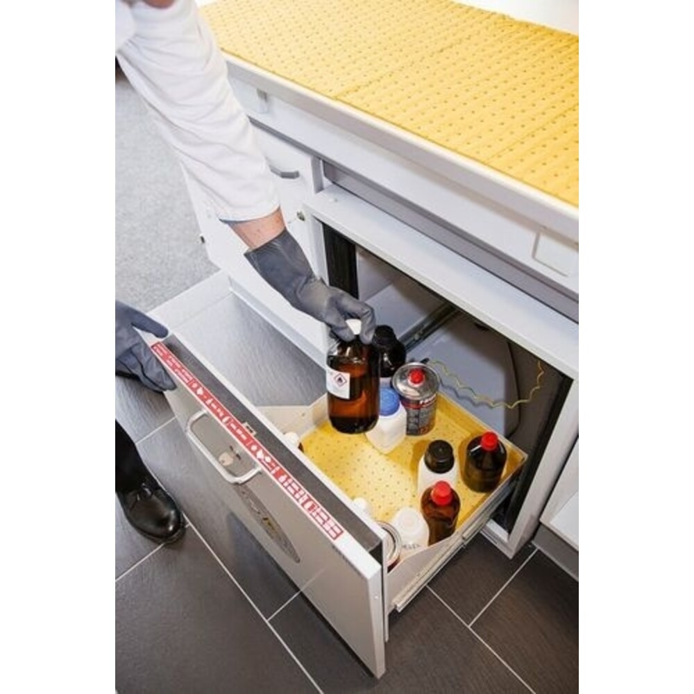 Číslo obrázka výrobku 4: Denios sorpčná rola z netkanej textílie DENSORB Economy Triple, špeciálna, ľahká, 38 cm × 45 m, 1 kus