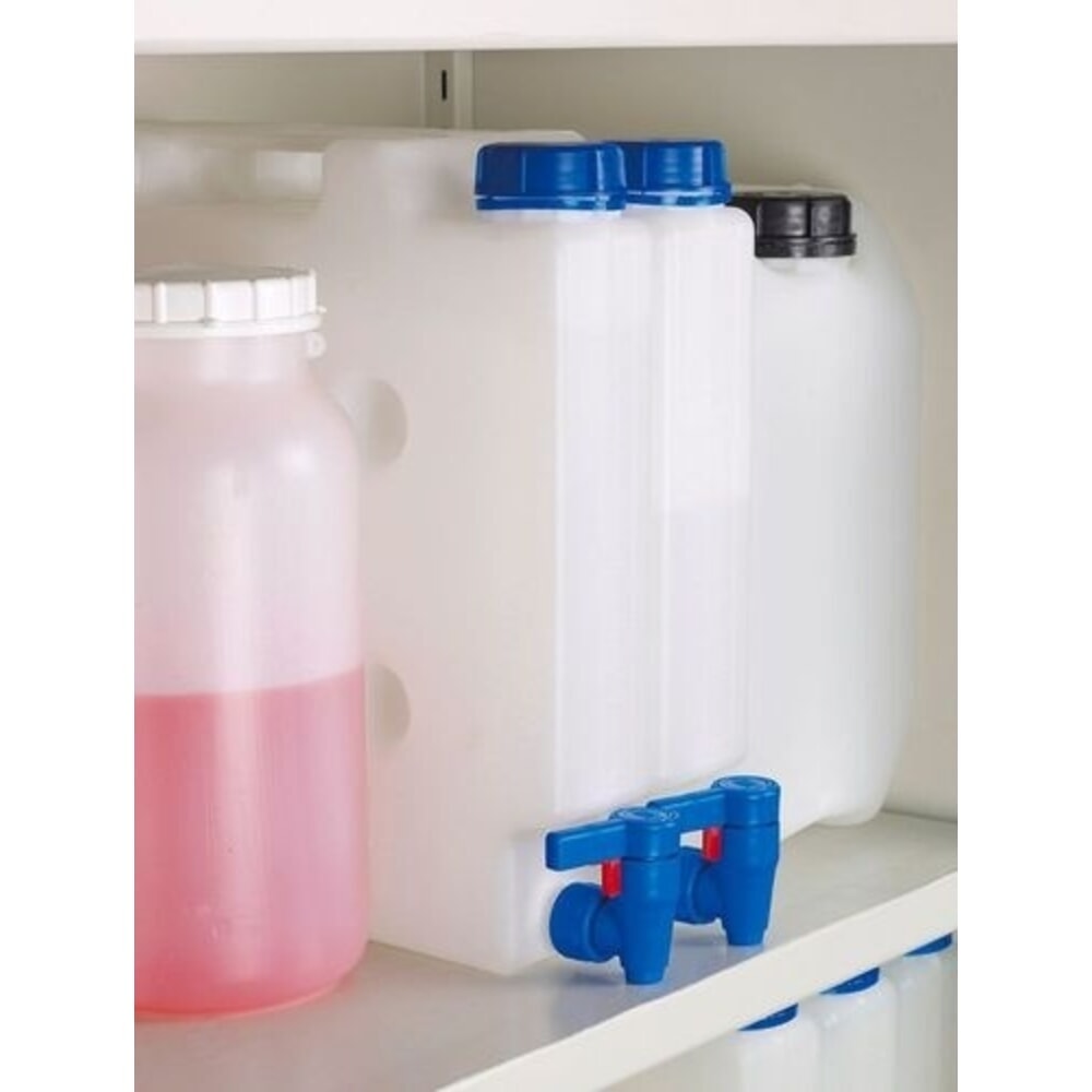 Číslo obrázka výrobku 3: Vypúšťací kohútik DENIOS pre priestorovo úsporné a weithalskanister, krátky