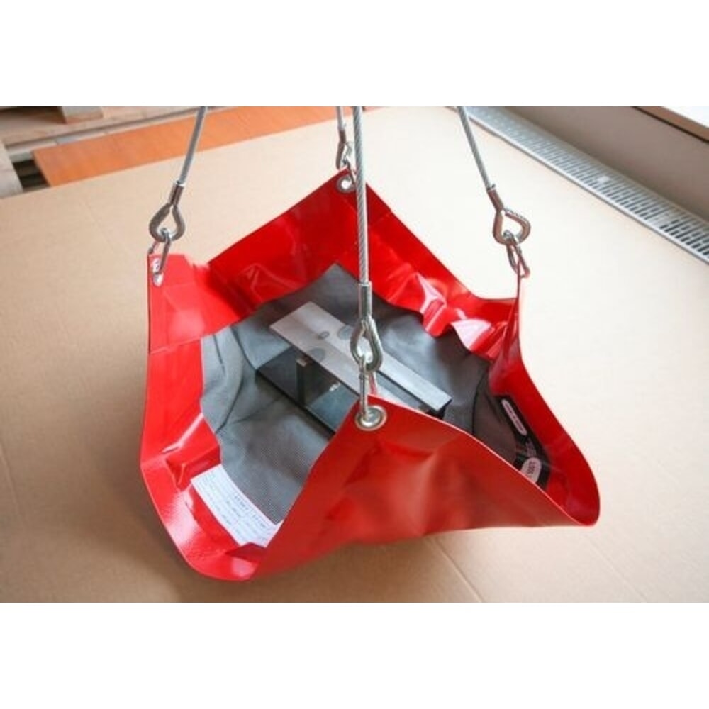 Číslo obrázka výrobku 3: Denios skladacia opakovane použiteľná odkvapová záchytná vaňa z plastu s vymeniteľným sorpčným prostriedkom, záchytný objem 1 l, š × h 480 × 580 mm