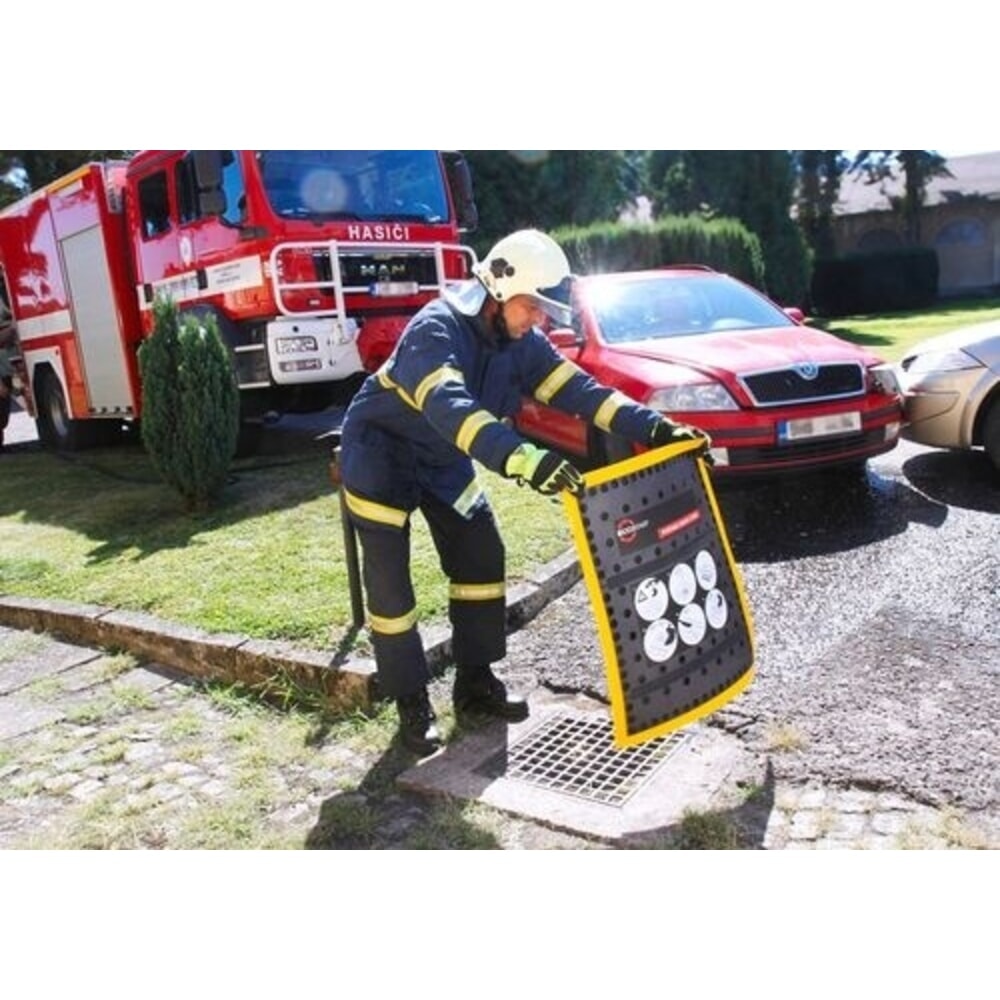 Číslo obrázka výrobku 3: Denios kanálová ochrana – skladací kryt pre horizontálne a vertikálne odtoky