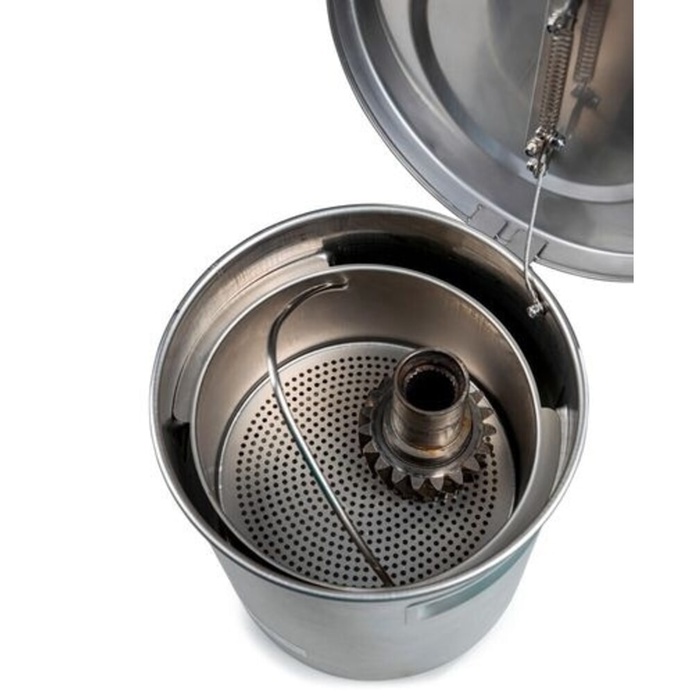 Číslo obrázka výrobku 3: Denios kôš na súčiastky FALCON z nehrdzavejúcej ocele, pre 8 l nádobu