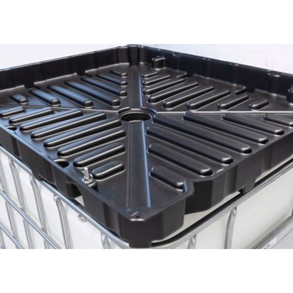 Číslo obrázka výrobku 3: Denios sudový lievik na IBC FALCON z PE, vypúšťací otvor Ø 150 mm, typ Full Size 1000, 50 l