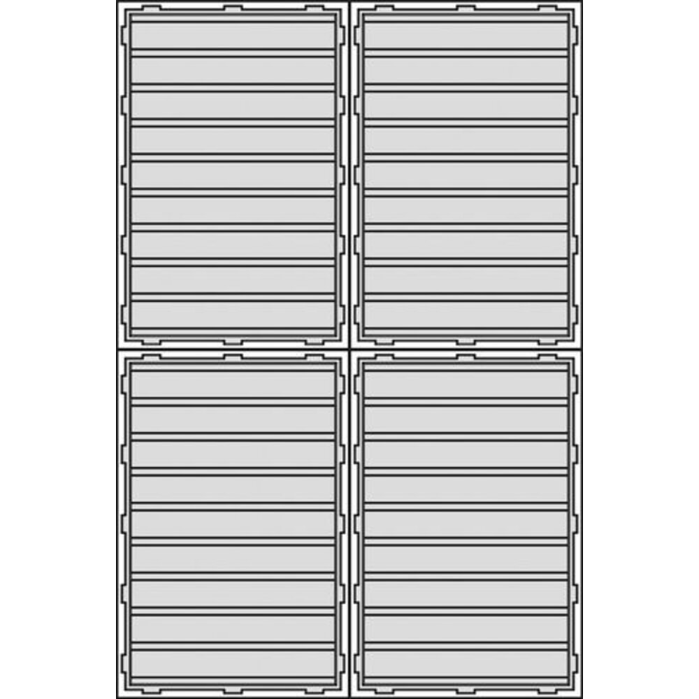 Číslo obrázka výrobku 4: Denios záchytná vaňa na malé obaly classic-line z pozinkovanej ocele, záchytný objem 20 l, v × š × h 120 × 400 × 600 mm