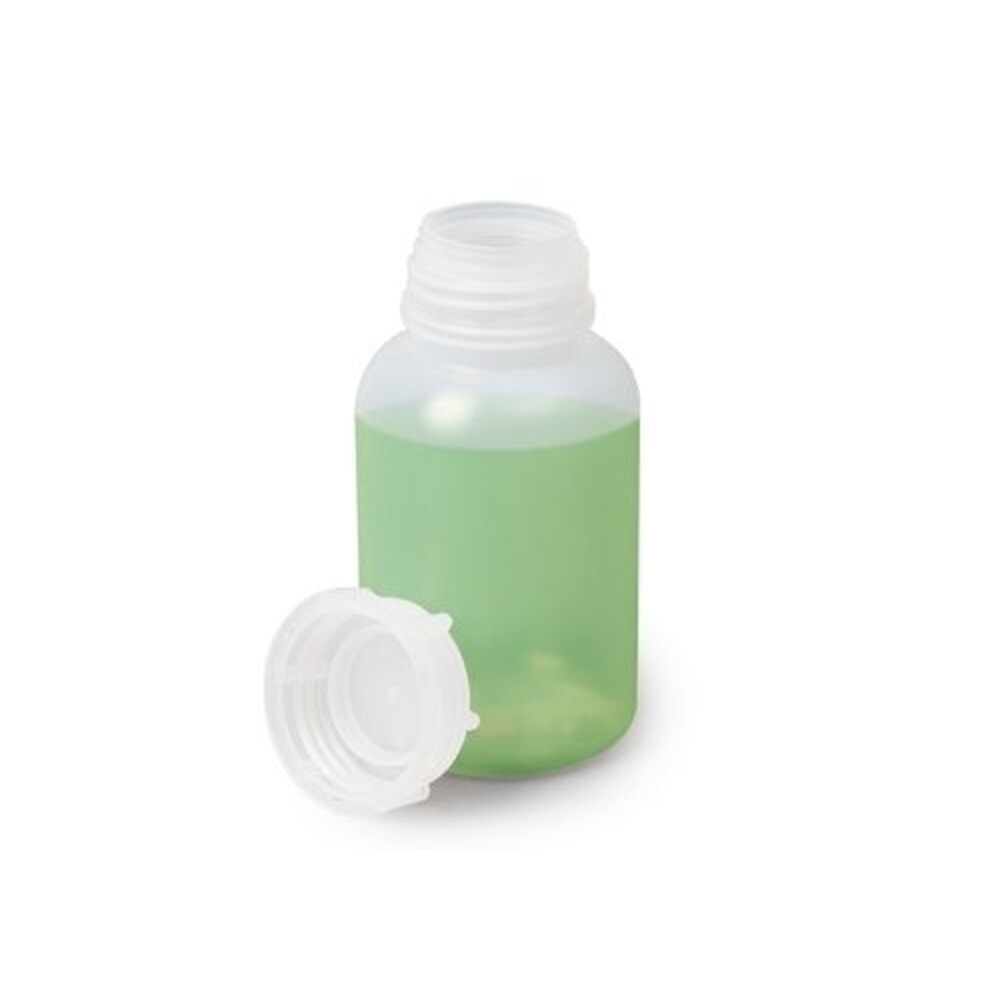 Číslo obrázka výrobku 5: Denios fľaše so širokým hrdlom z LDPE, okrúhle, priehľadné, 250 ml, 30 kusov