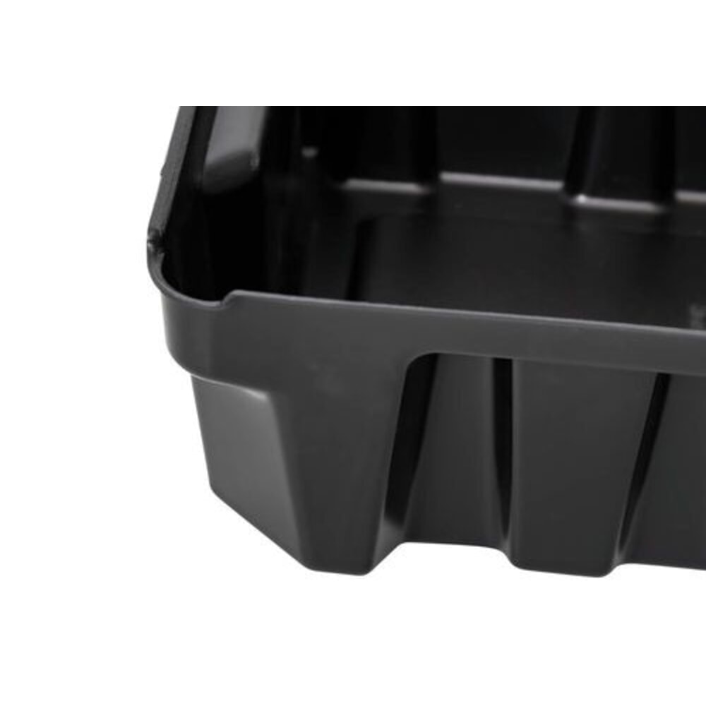 Číslo obrázka výrobku 4: Denios záchytná vaňa na malé obaly base-line z PE, výška 160 mm, s odtokom, bez mriežkovaného roštu, záchytný objem 5 l