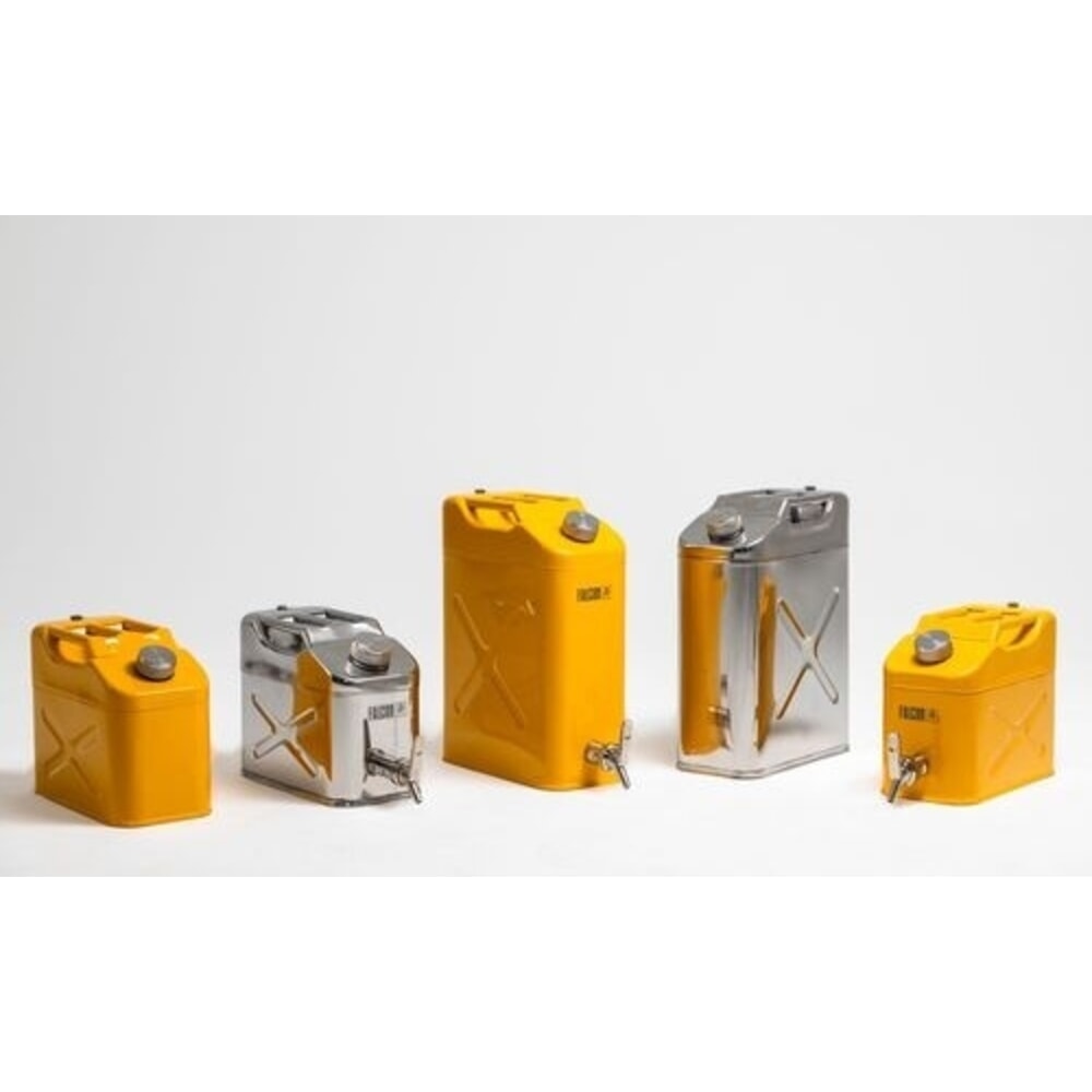 Číslo obrázka výrobku 4: Denios bezpečnostný kanister FALCON, vyrobený z lakovanej ocele, jemný dávkovací kohút, EPDM, 20 l