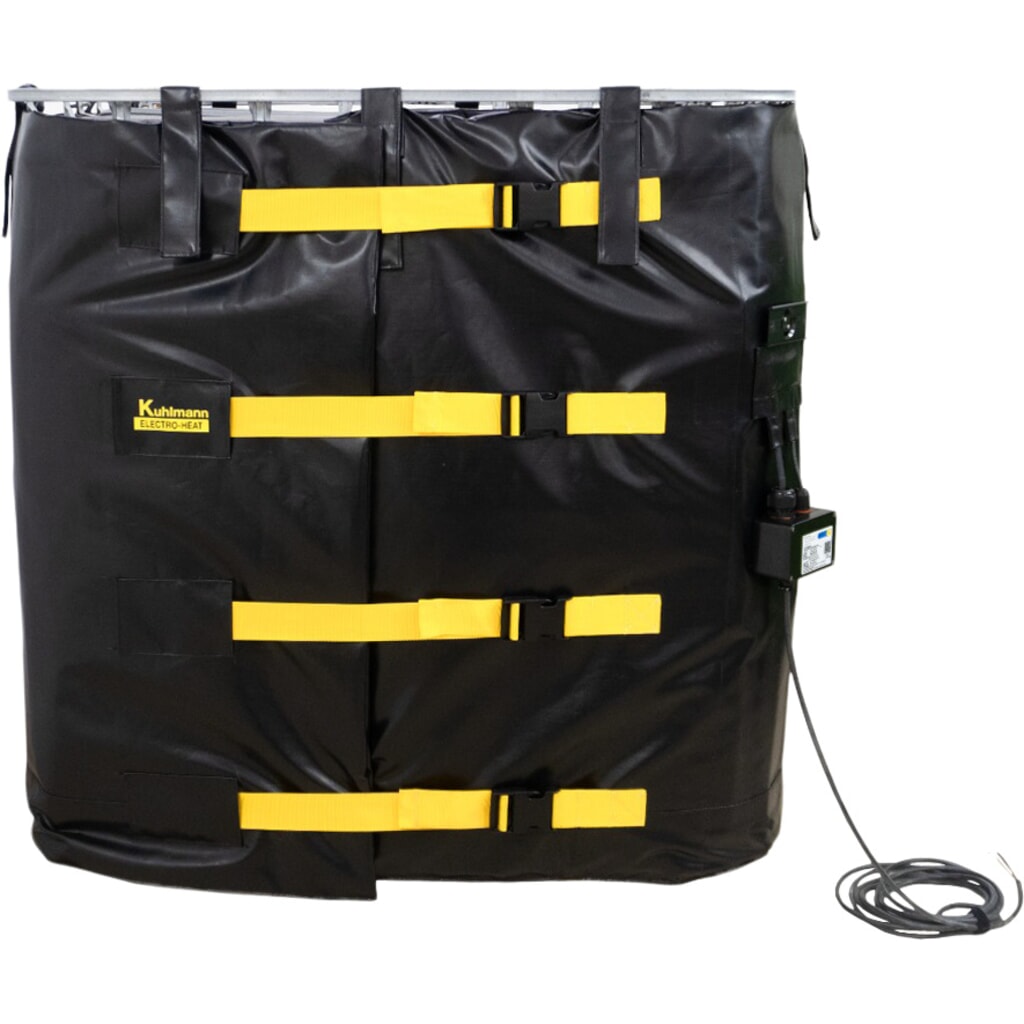 Kuhlmann ohrievač pre IBC kontajnery, verzia ATEX, 1 000 l, 230 V, 1 700 W, samoregulačný Obrázok výrobku: Kuhlmann ohrievač pre IBC kontajnery, verzia ATEX, 1 000 l, 230 V, 1 700 W, samoregulačný
