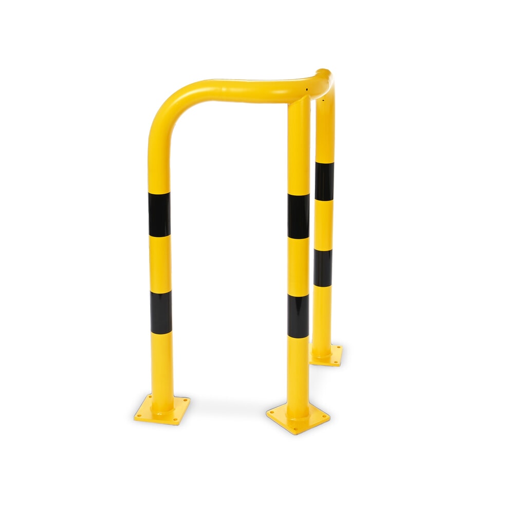 Číslo obrázka výrobku 2: Steinbock® interiérový rohový nárazový ochranný oblúk, v × d 1 200 × 600 mm, Ø 76 mm