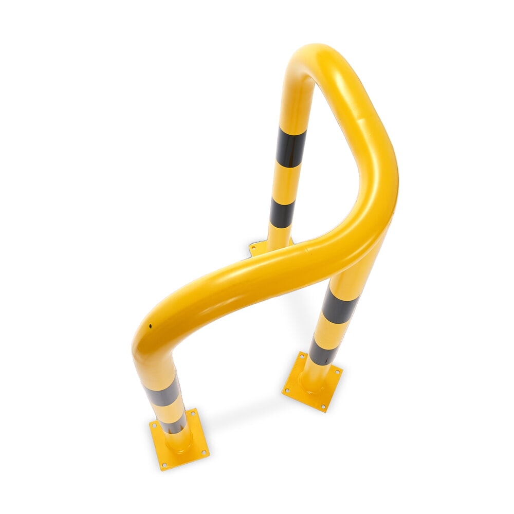 Číslo obrázka výrobku 3: Steinbock® interiérový rohový nárazový ochranný oblúk, v × d 1 200 × 600 mm, Ø 76 mm