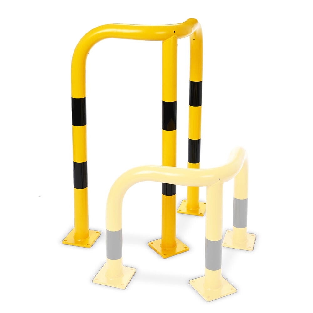 Číslo obrázka výrobku 6: Steinbock® interiérový rohový nárazový ochranný oblúk, v × d 1 200 × 600 mm, Ø 76 mm