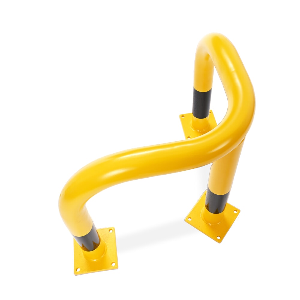 Číslo obrázka výrobku 4: Steinbock® interiérový rohový nárazový ochranný oblúk, v × d 600 × 600 mm, Ø 76 mm