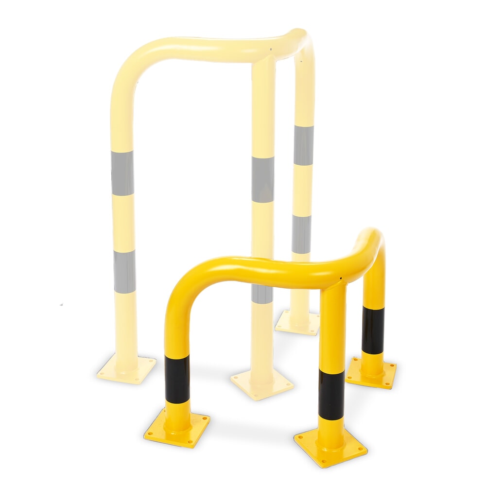 Číslo obrázka výrobku 5: Steinbock® interiérový rohový nárazový ochranný oblúk, v × d 600 × 600 mm, Ø 76 mm