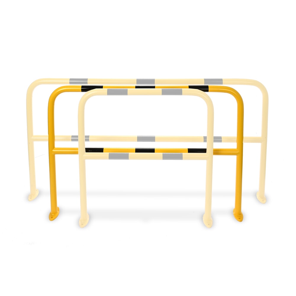 Číslo obrázka výrobku 8: Steinbock® interiérový ochranný oblúk, v × d 1 000 × 1 500 mm, Ø 76 mm