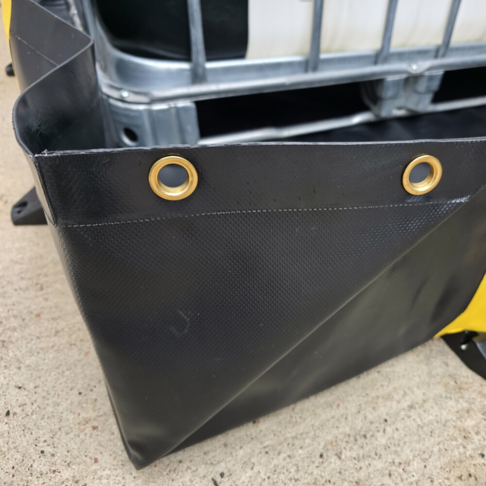 Číslo obrázka výrobku 3: Steinbock® skladacia záchytná vaňa Ultra z PVC, v × š × h 305 × 6 100 × 6 100 mm, záchytný objem 11 318 l