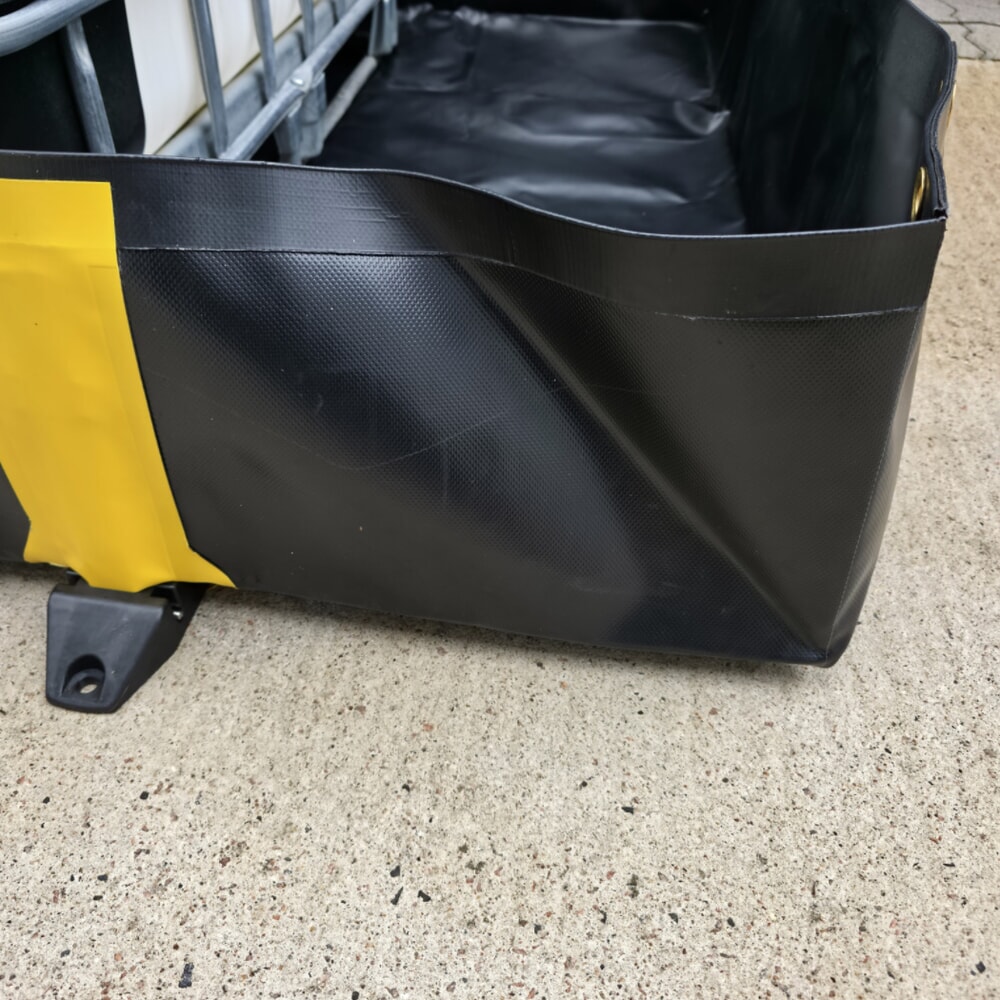 Číslo obrázka výrobku 6: Steinbock® skladacia záchytná vaňa Ultra z PVC, v × š × h 305 × 6 100 × 6 100 mm, záchytný objem 11 318 l
