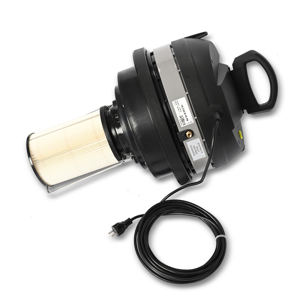 Číslo obrázka výrobku 5: Steinbock® priemyselný vysávač, suchý, VS 2/62 M TC PN, trieda M, max. 2 400 W, 62 l, nehrdzavejúca oceľ