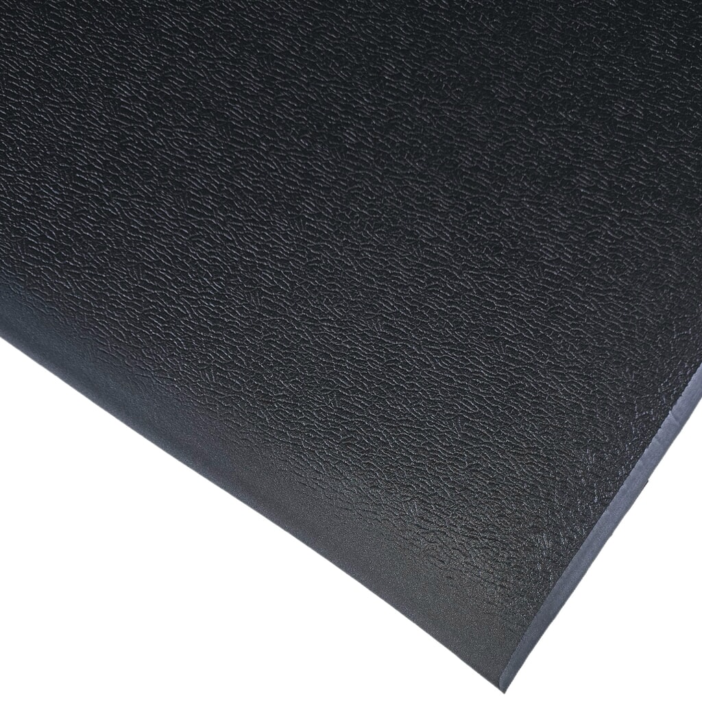 Steinbock® protiúnavová rohož Ergo, textúrovaná, 1-vrstvová, š × d 600 mm × 1 000 mm, čierna Obrázok výrobku: Steinbock® protiúnavová rohož Ergo, textúrovaná, 1-vrstvová, š × d 600 mm × 1 000 mm, čierna