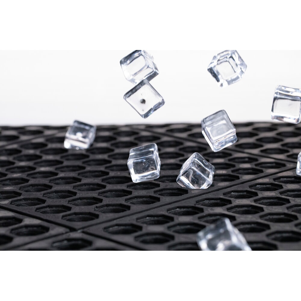 Číslo obrázka výrobku 5: Yoga Allround Grid Anti-Únava mat Voštinový profil Š x H 900 x 900 mm