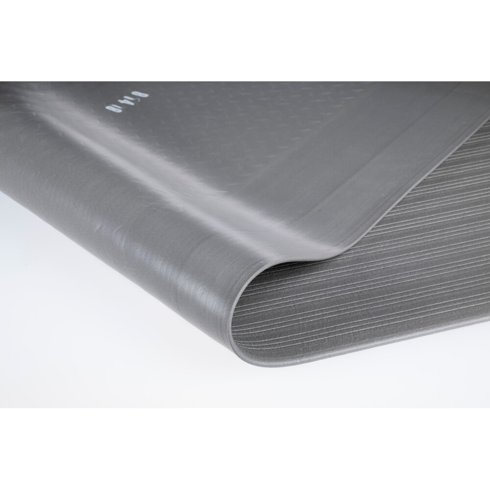 Číslo obrázka výrobku 4: Protiúnavová rohož z vinylu, ryhovaná, š x h 600 x 900 mm