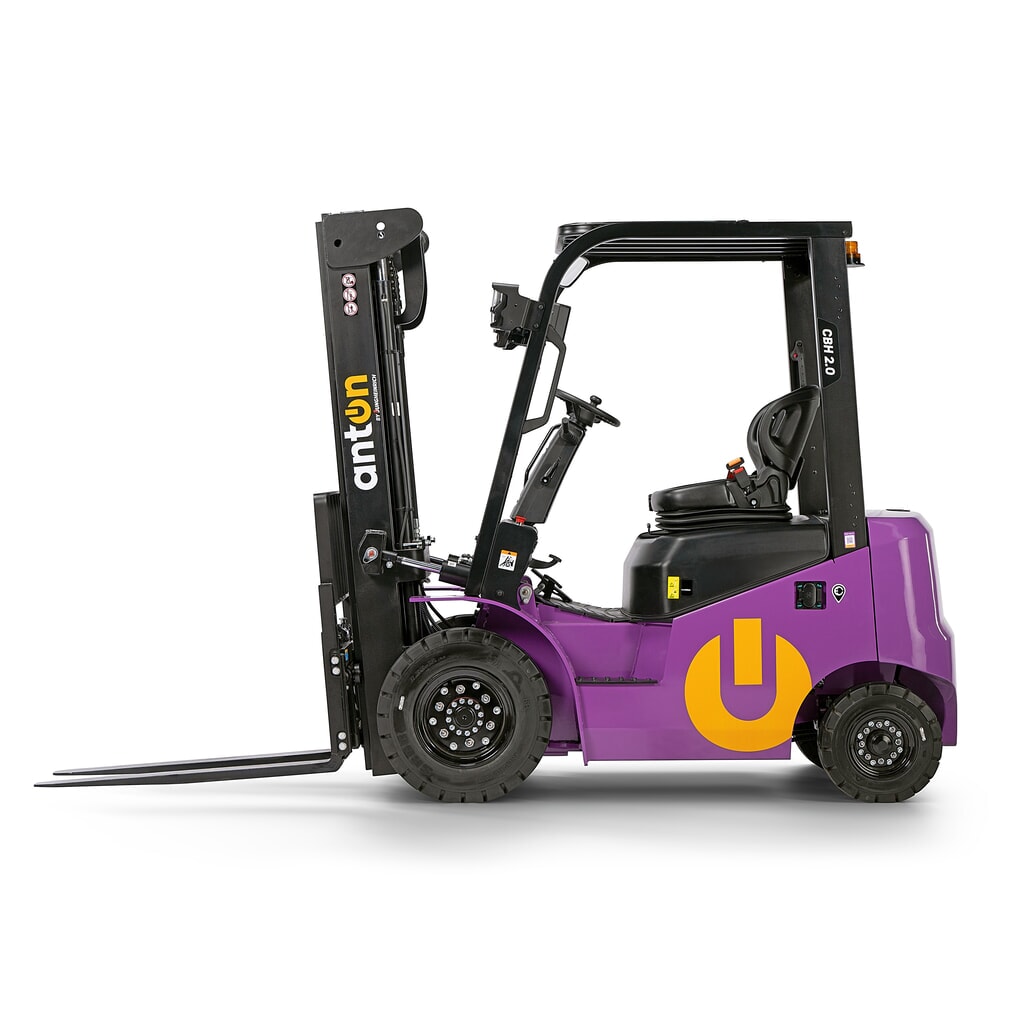 Číslo obrázka výrobku 9: AntOn by Jungheinrich elektrický vysokozdvižný vozík CBH 2.0 s dvojnásobným teleskopickým zdvihovým mechanizmom, výška zdvihu 3 300 mm, nosnosť 2 000 kg, vrátane integrovaného nabíjača